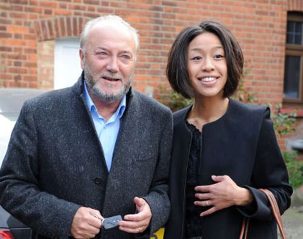 george galloway wife nationality