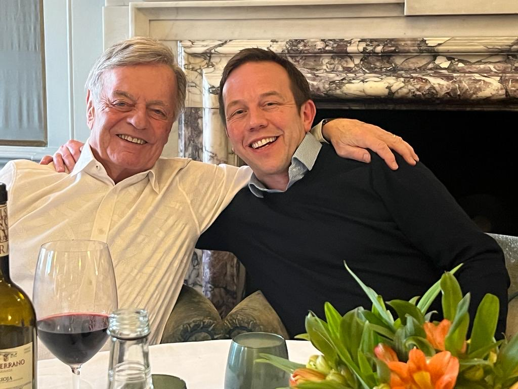 who is tony blackburn's son?