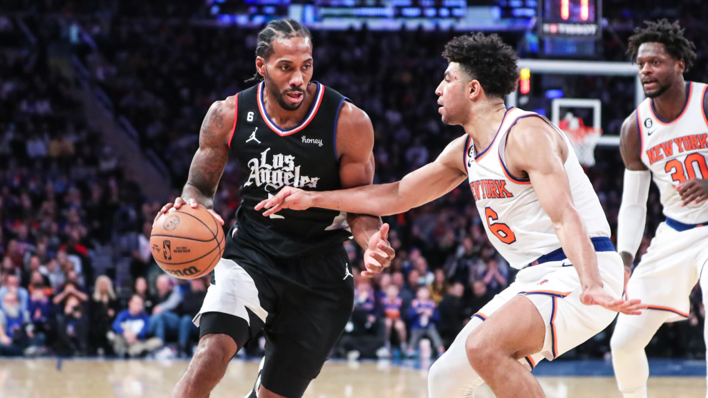 knicks vs la clippers match player stats