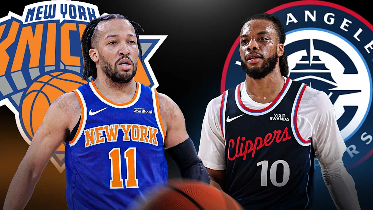 knicks vs la clippers match player stats