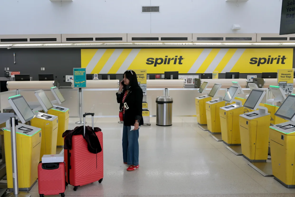 spirit check flight