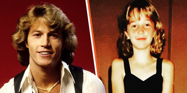 did andy gibb know his daughter"